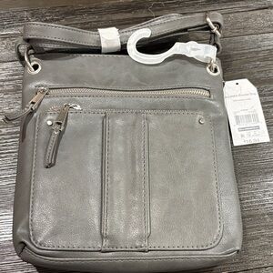 Time and Tru Silver Crossbody Bag